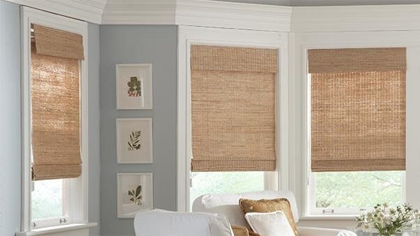 Custom Woven Wood Shades